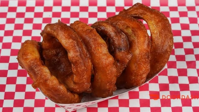 Beer Batter Onion Rings.