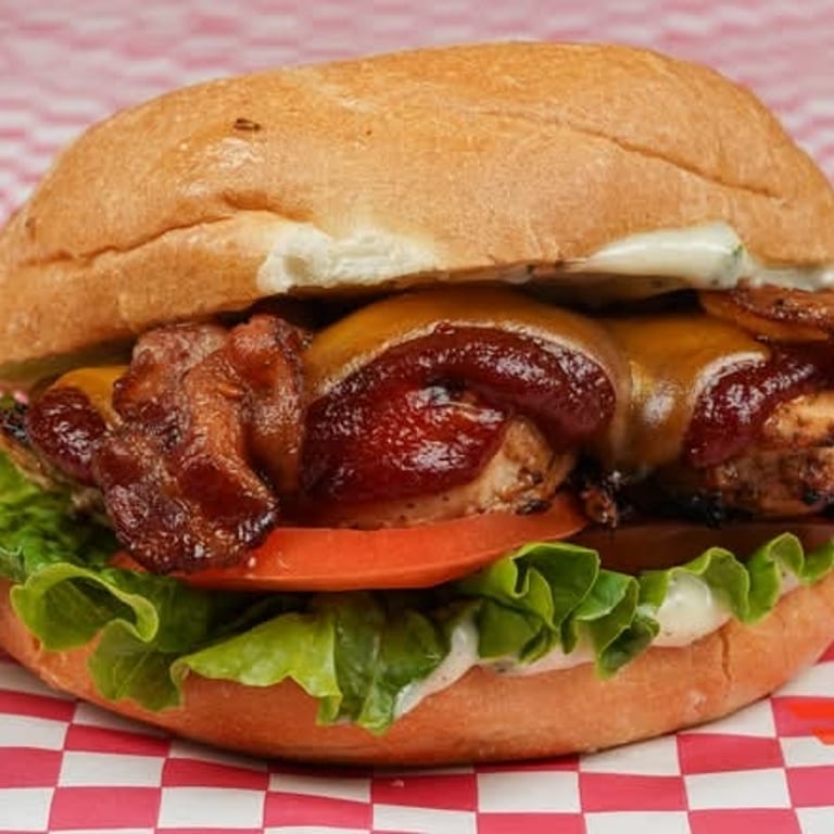 BBQ Chicken Burger Delight