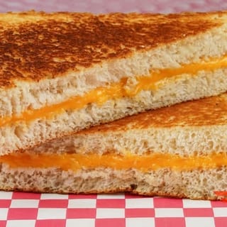 Hub Cap Grilled Cheese