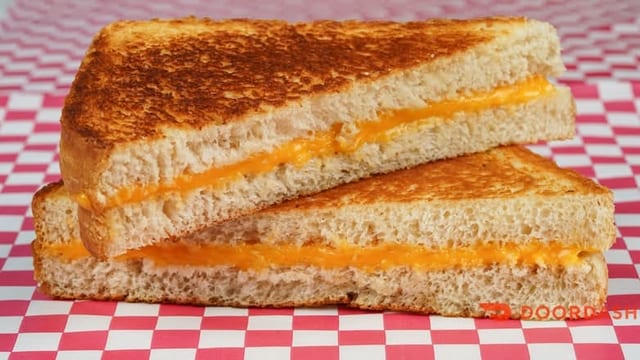 Hub Cap Grilled Cheese.